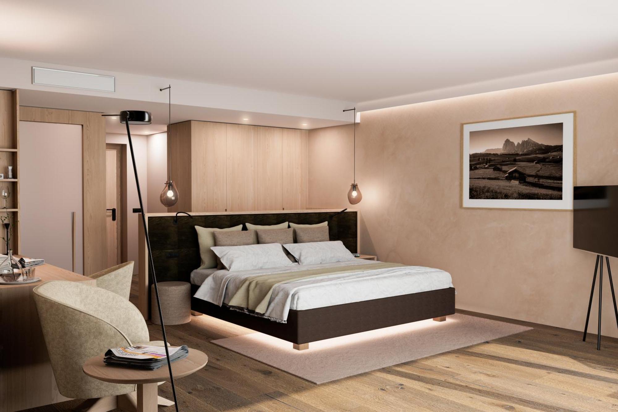 Hotel Alpenflora Castelrotto Oda fotoğraf